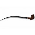 Cachimbo Churchwarden Extra Longo Encerado com Bico (Aceita Filtro 9mm) Resina - EX L (PRA) CB